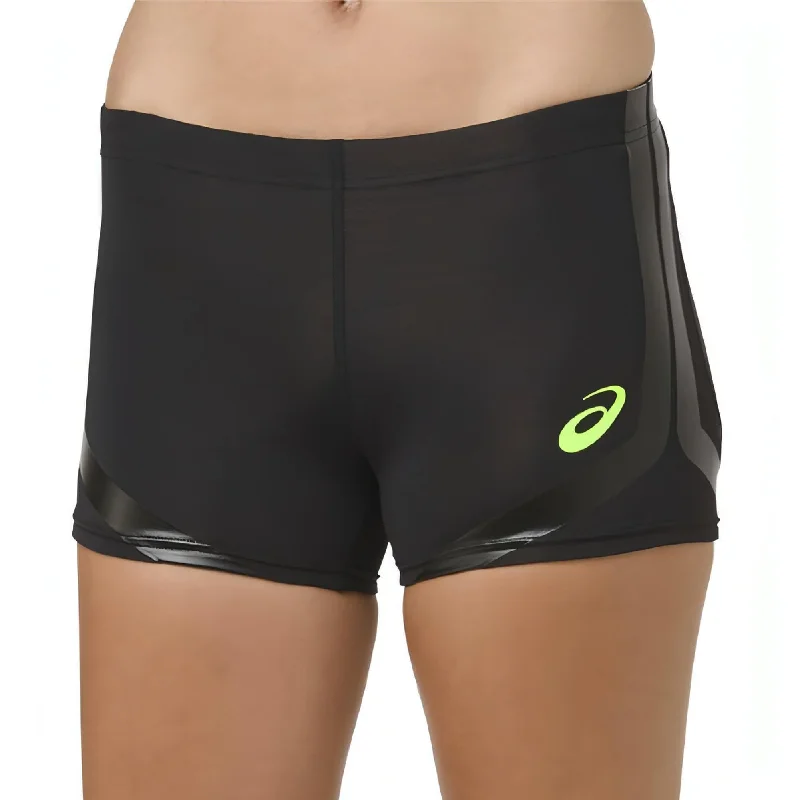 Asics Moving Womens Short Running Tights - Black