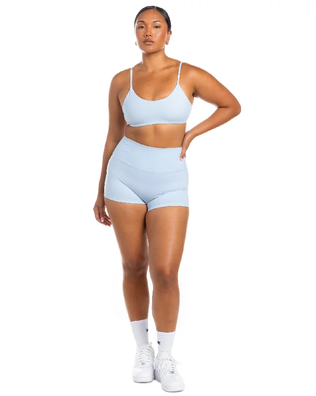 Aura SF Micro Shorts - Sky Blue