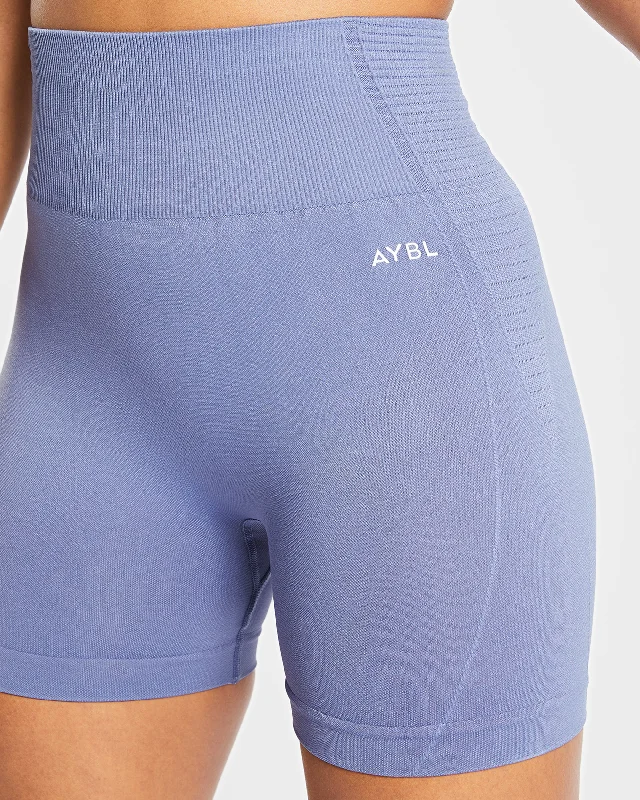 Balance V2 Seamless Shorts - Steel Blue