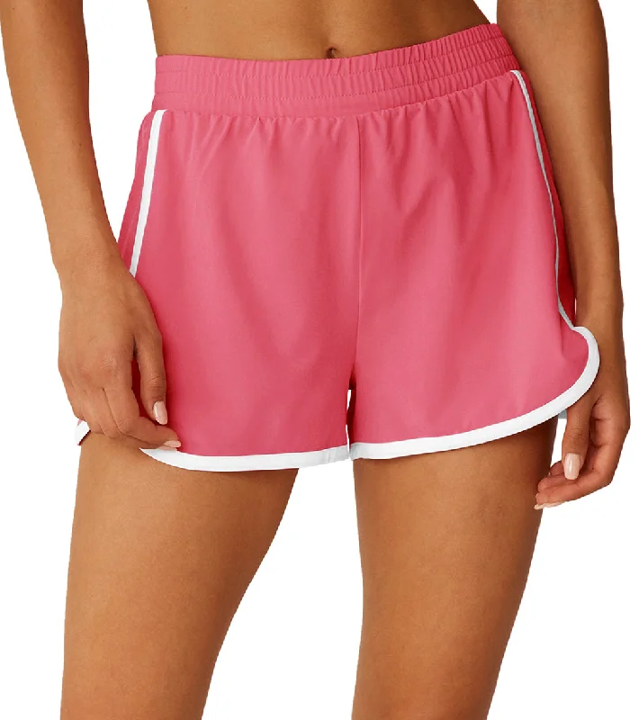 Beyond Yoga Go Retro Short Pink Horizon/True White