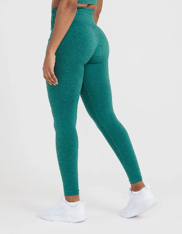 Classic Seamless 2.0 Leggings | Mineral Green Marl