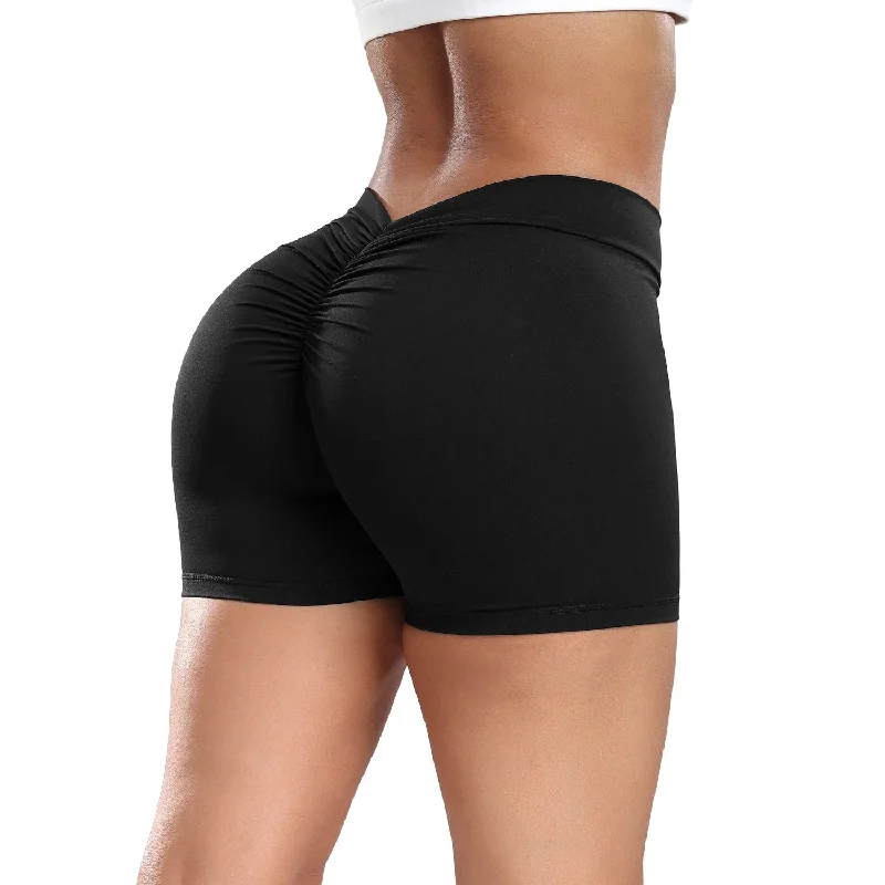 Drawstring Yoga Shorts