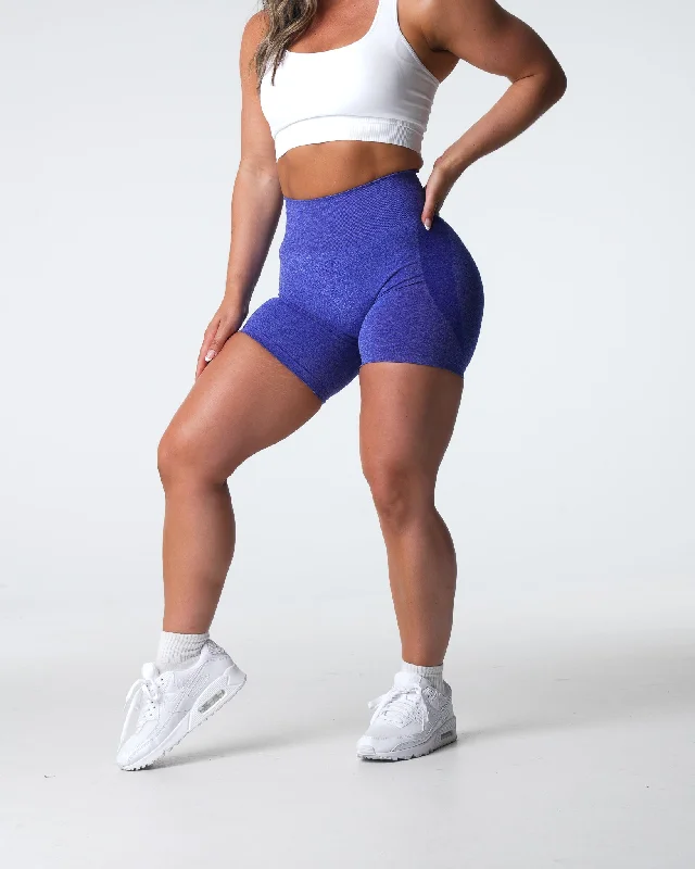 Electric Blue Contour Seamless Shorts