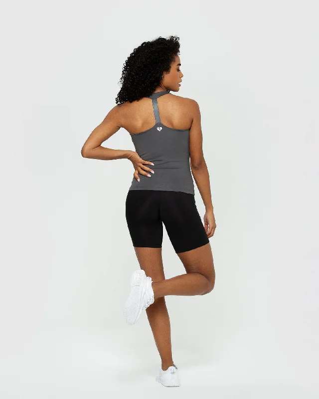 Essential Second Skin 2-Layer Tank | Graphite