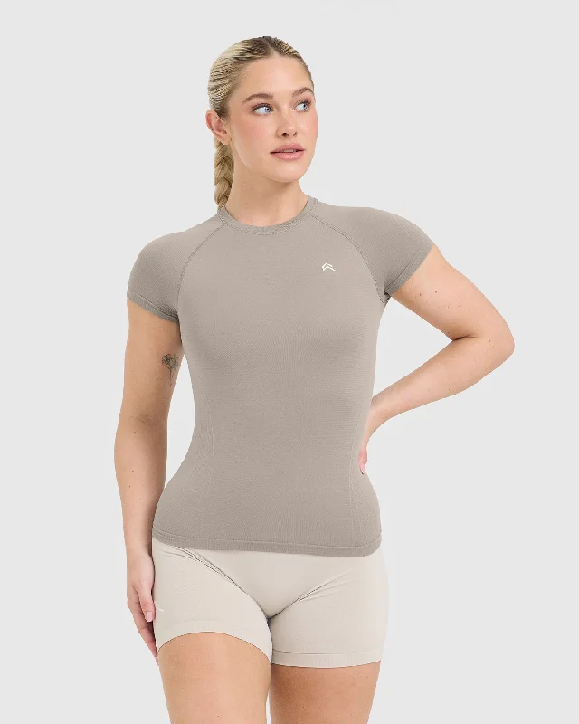 Go To Seamless Fitted Top | Minky