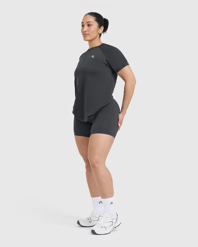 Go To Seamless Loose Top | Coal