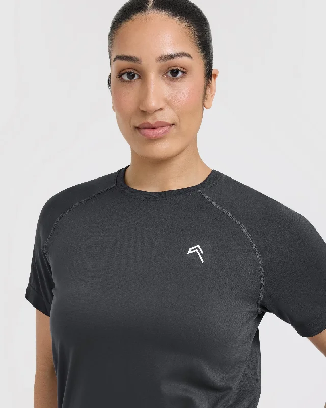 Go To Seamless Loose Top | Coal