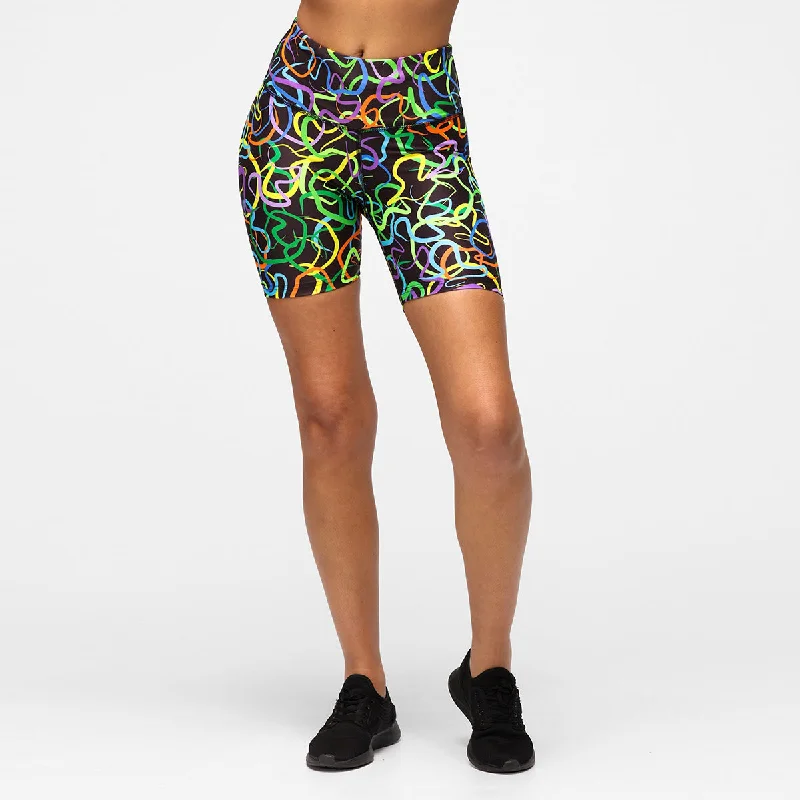 Neon Noodles Running Shorts