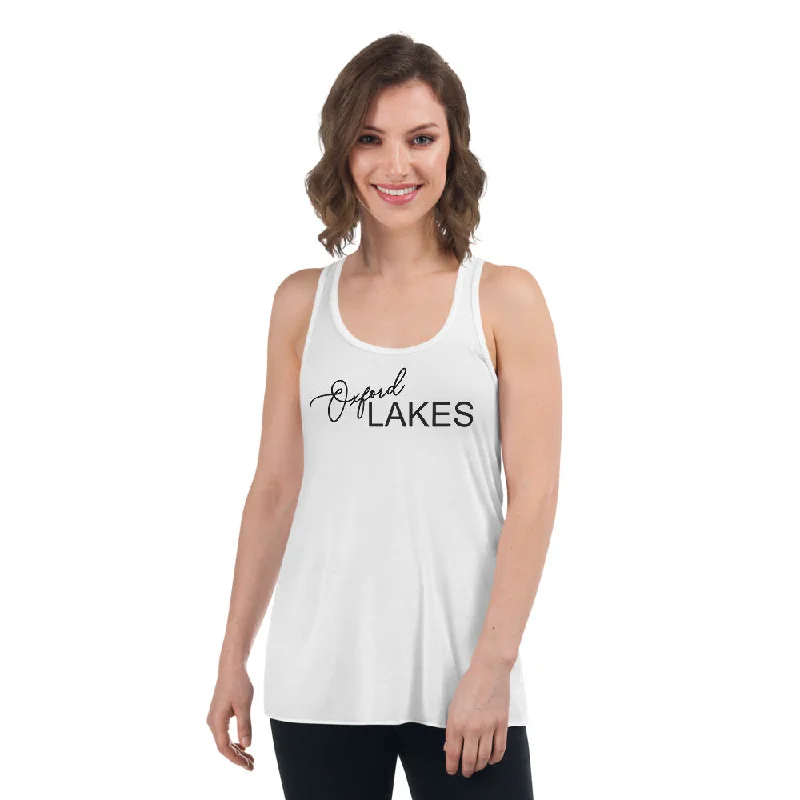 Oxford LAKES Women's Flowy Racerback Tank