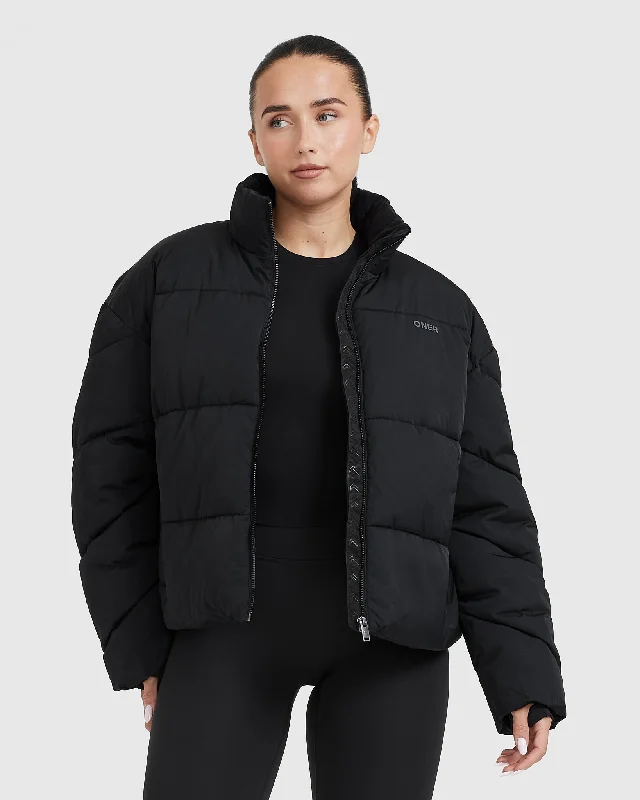 Puffer Jacket | Black