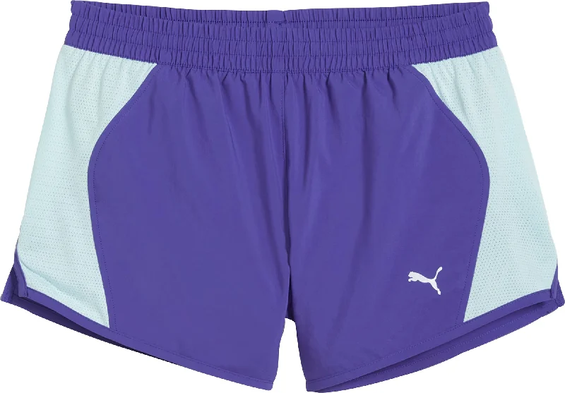 Puma Run Favourite Velocity 3 Inch Womens Running Shorts - Blue