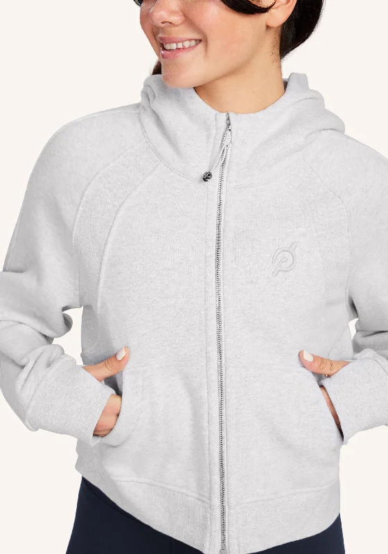 Scuba Oversized Full-Zip Hoodie