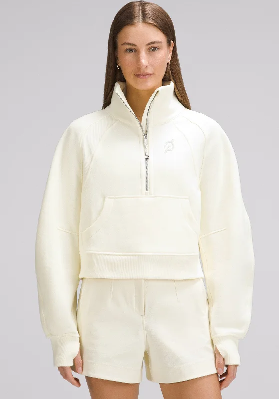 Scuba Oversized Funnel-Neck Half Zip