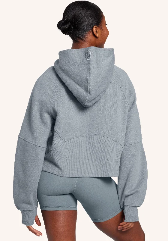 Scuba Oversized Half Zip Hoodie