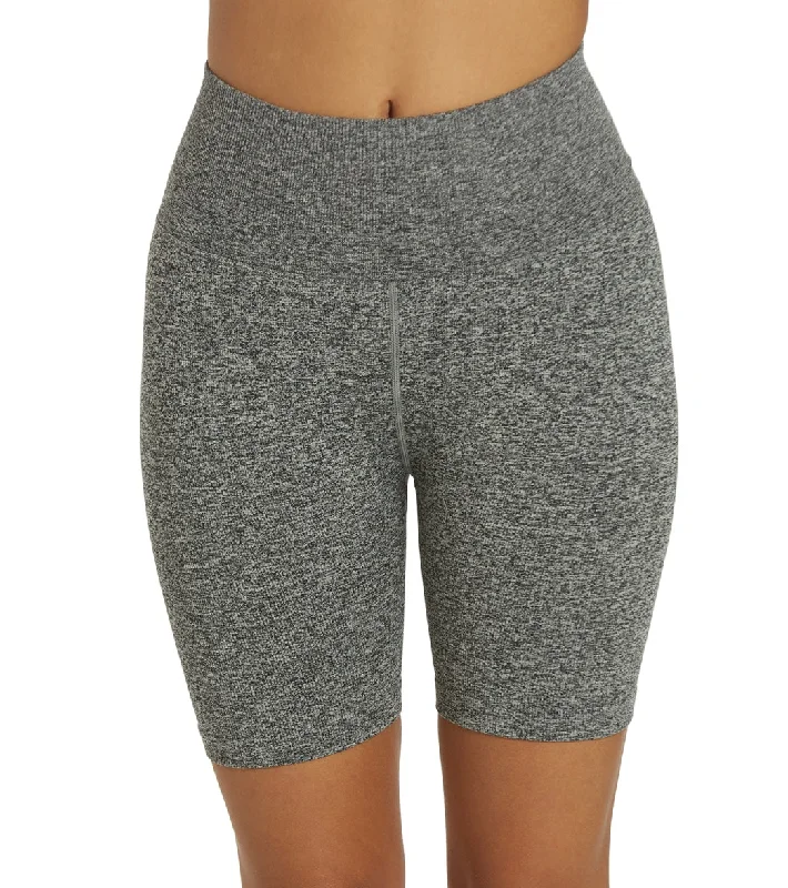 Spiritual Gangster Biker Short Heather Grey