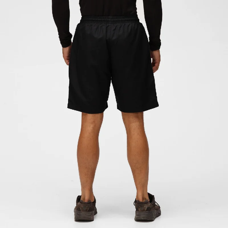 TKB Man Black Microfibre Shorts