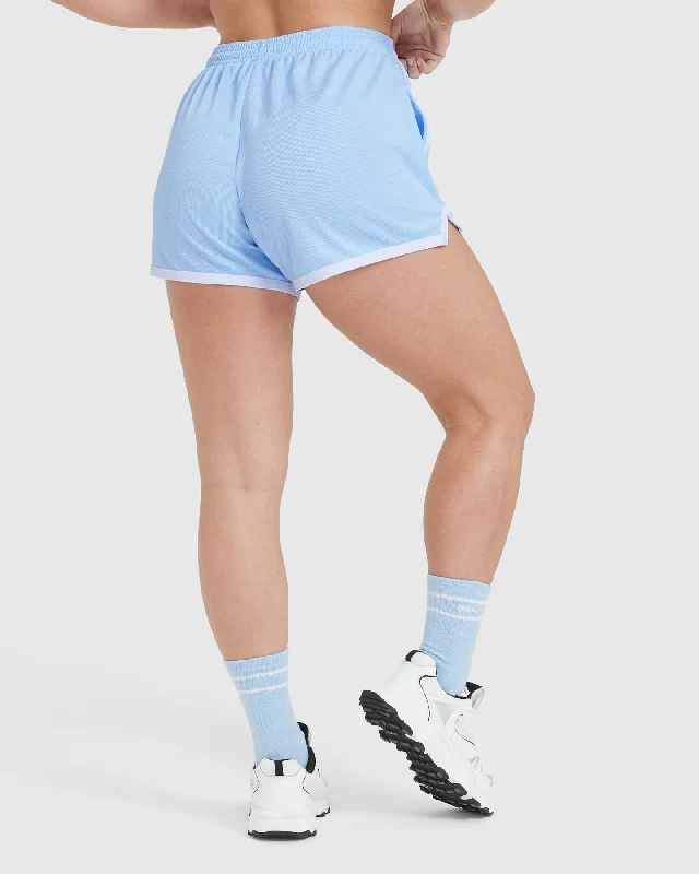 Varsity Shorts | Powdered Blue