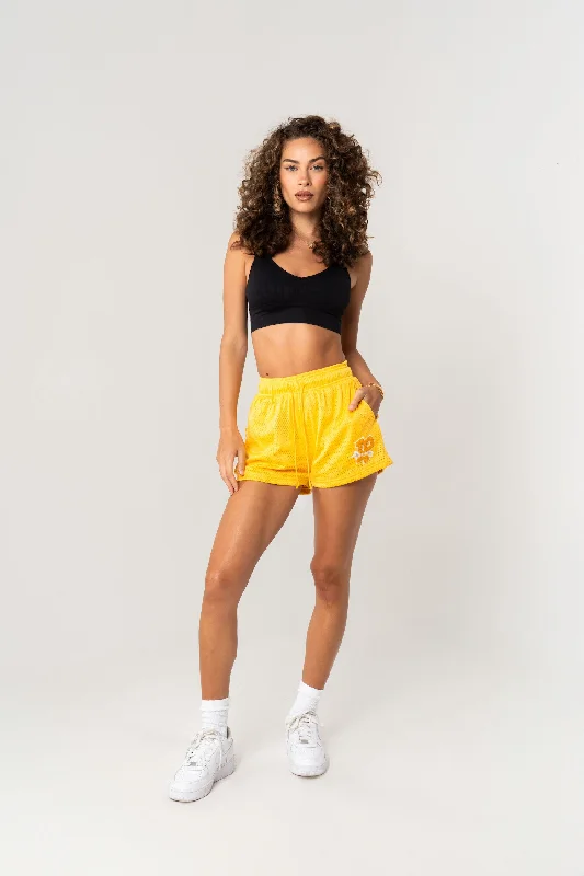 WOMEN'S ANNIVERSARY PATCH SHORTS - SUN