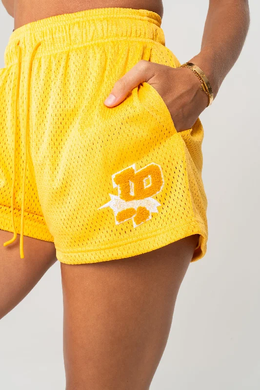 WOMEN'S ANNIVERSARY PATCH SHORTS - SUN