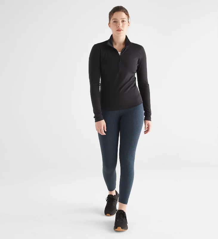 Women's Blended Merino Wool 1/4 Zip