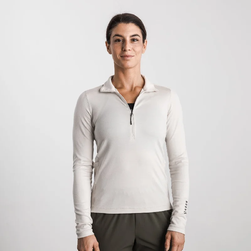 Women's Blended Merino Wool 1/4 Zip