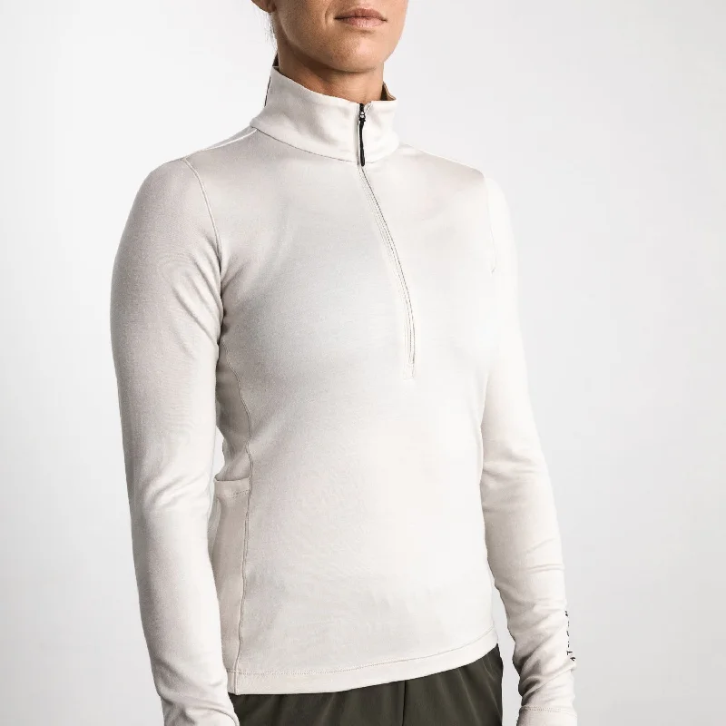 Women's Blended Merino Wool 1/4 Zip