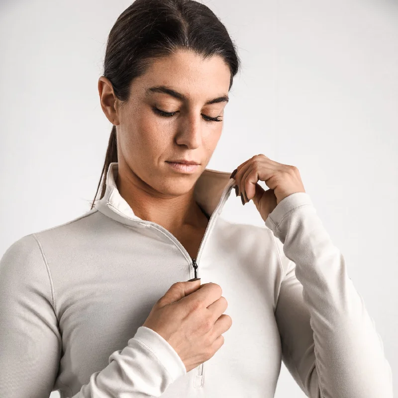 Women's Blended Merino Wool 1/4 Zip