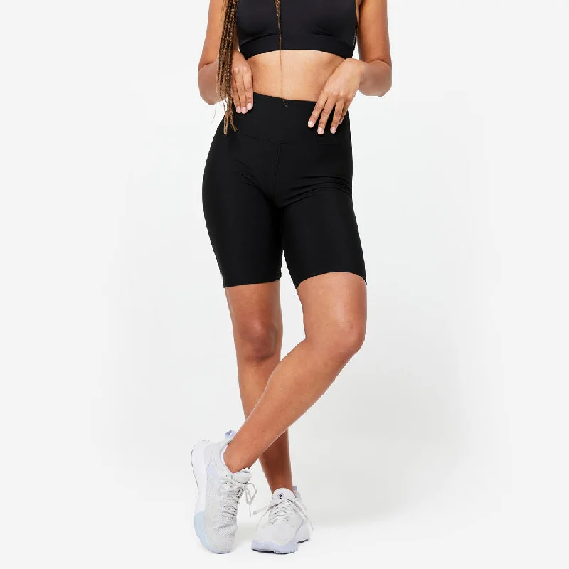 Women's High-Waisted Fitness Cardio Cycling Shorts