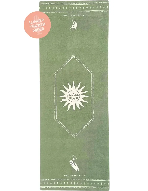 6 mm XL Eco Ceremony Sage Yoga Mat + Strap