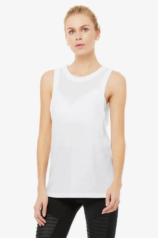 Model Tank - White