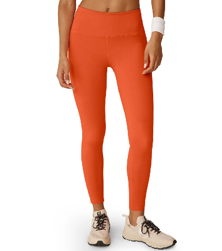 Beyond Yoga Power Beyond Strive High Waist Midi Legging Sunset Orange