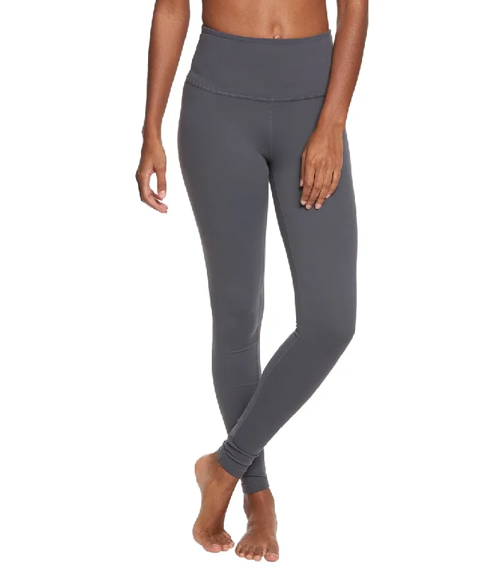 Beyond Yoga Take Me Higher Long Yoga Leggings Gray/Stormy