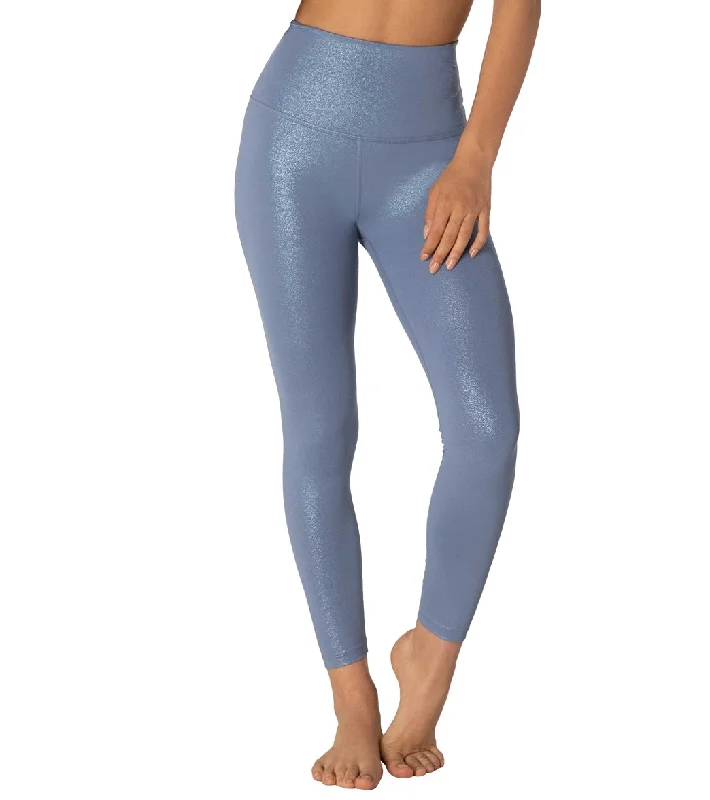 Beyond Yoga Twinkle High Waisted 7/8 Yoga Leggings Serene Blue/Blue Dizzy Twinkle