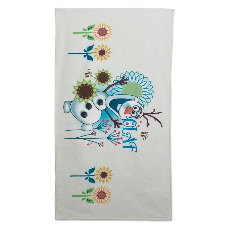 Character White 100% Cotton 1 Bath Towel - Disney Frozen By Spaces