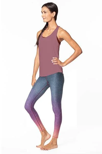 Cora Fade Legging , Purple/Grey (Sol and Mane)