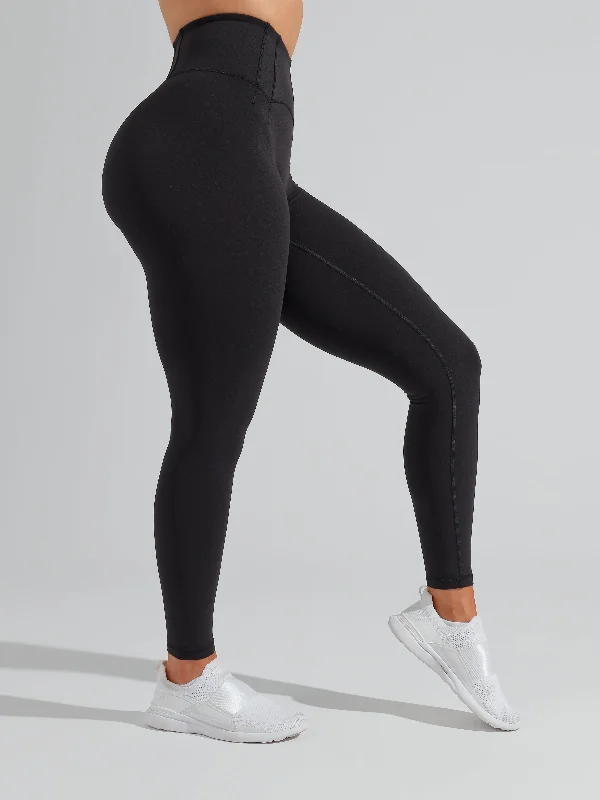 Corset Legging - Onyx Black