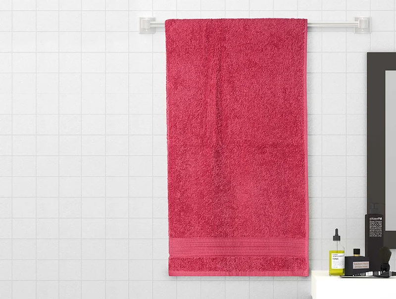 Rose - Blush 100% Cotton Bath Towel Ladies - Day2Day By Spaces