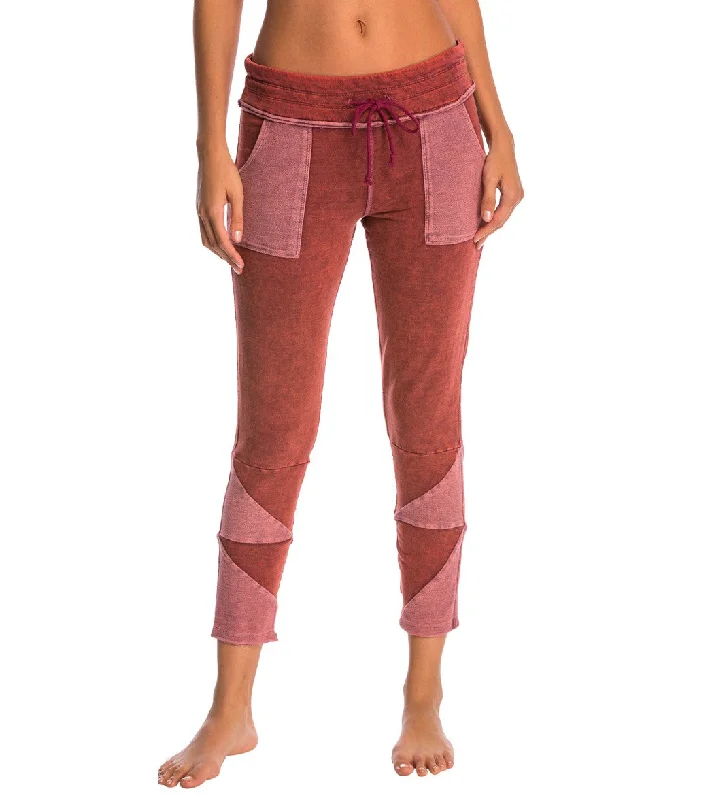 Free People Movement Kyoto Workout Leggings Plum