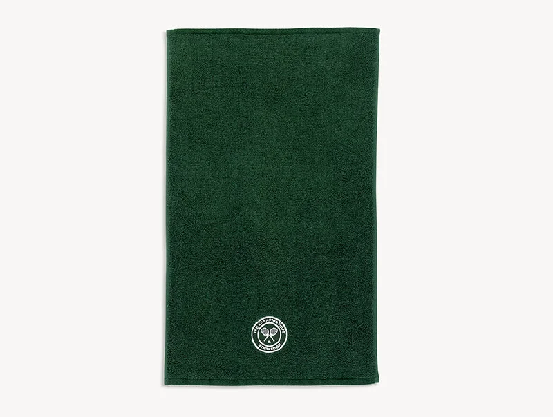 Wimbledon 2024 Jacquard Green 100% Cotton Hand Towel