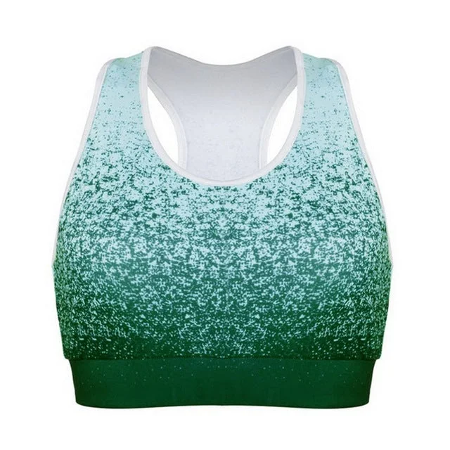 Green Gradient Bra / EUR Size S