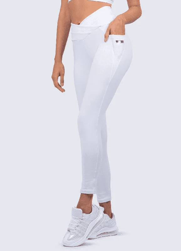 LEGGING EMANA PRESSURE-WHITE