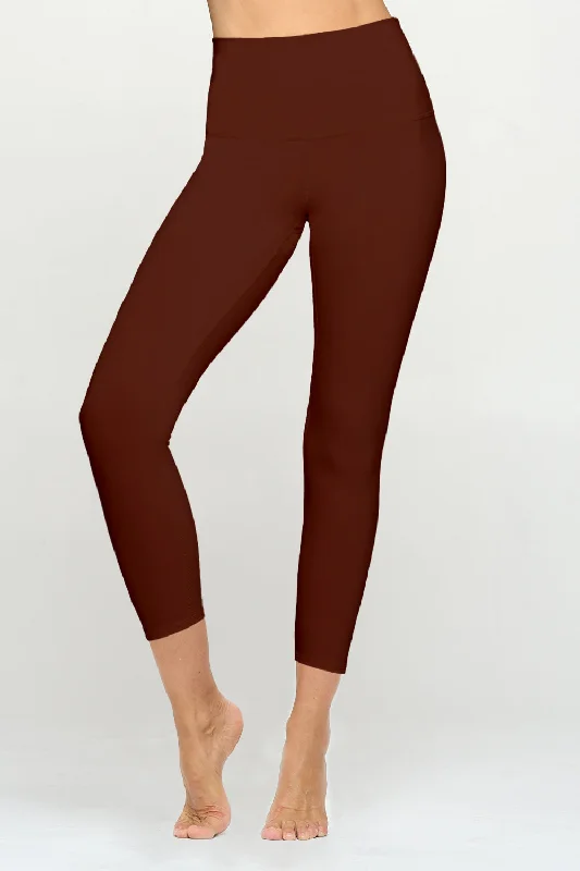 Mia - Coffee - 7/8 Legging (High-Waist) - LIMITED EDITION