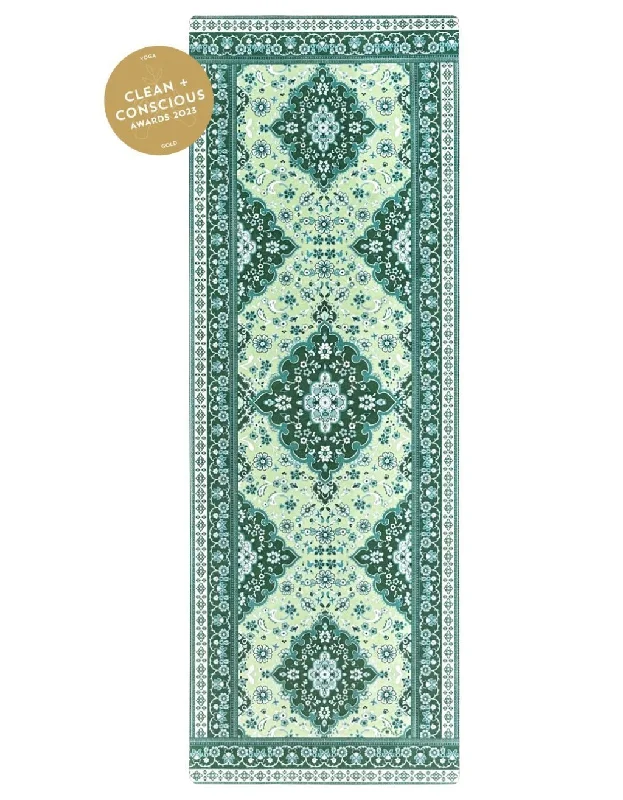 4 mm Mint Tea Yoga Mat + Strap