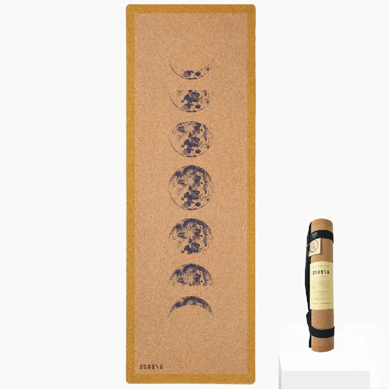 Moon Phases Cork Yoga Mat | 4.5MM