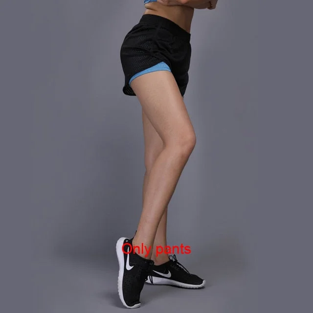 OLOEY Women Tennis Clothes Yoga Set Badminton Clothing Fitness Running Shirt+Pants Quick Dry Gym Workout Jogging Sport Suit