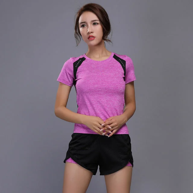 Purple Shorts 2Pcs / XL