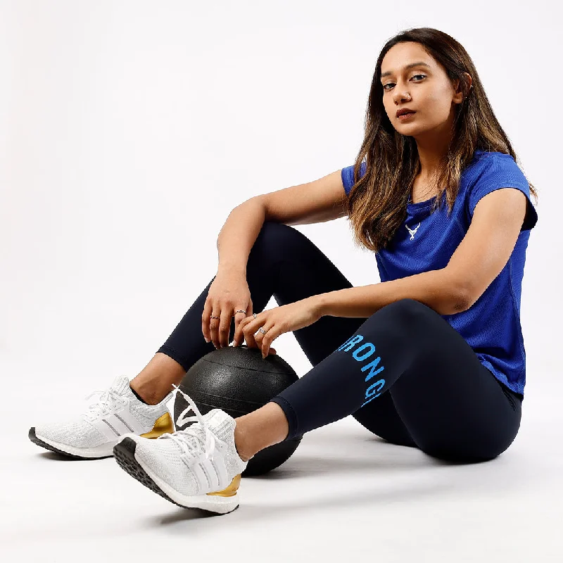 Seamless Mighty Leggings BTM IG (NAVY/BLUE)