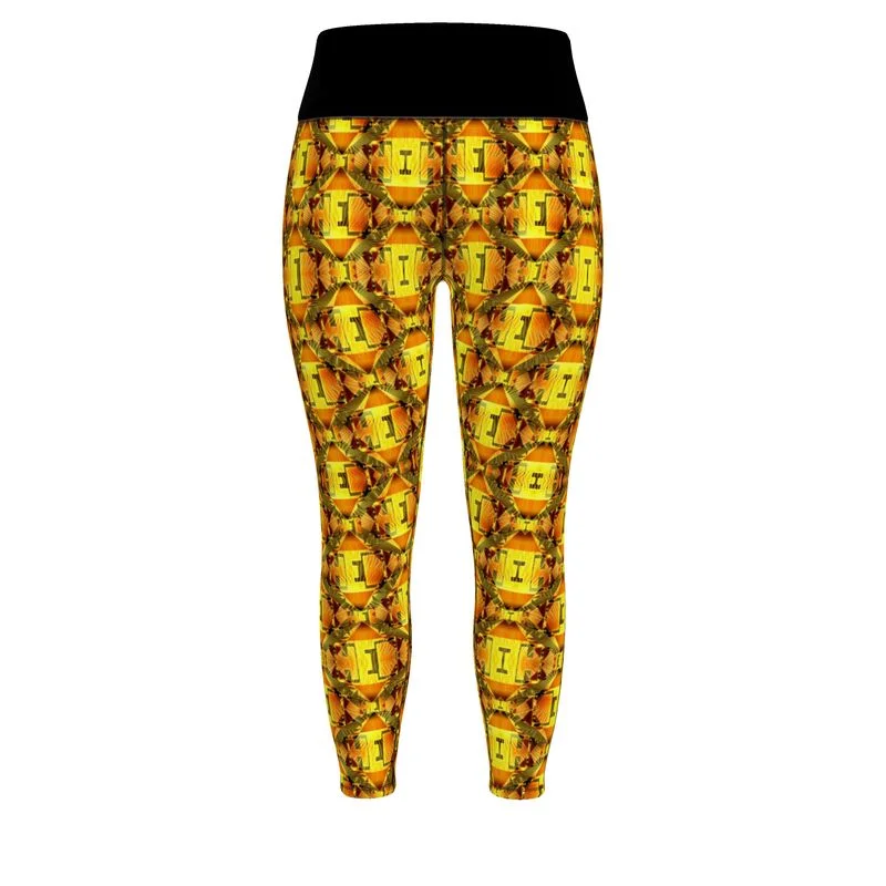 Hebrew World 01-01 Designer Sports Leggings