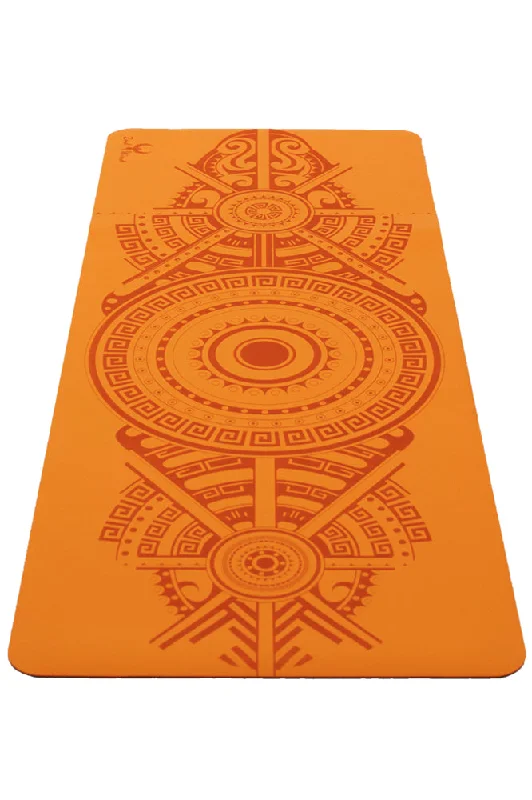 Sticky Yoga Mat - Purrfect Pumpkin