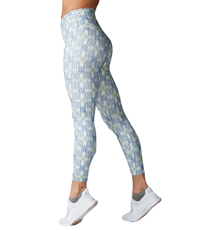 Tavi High Waisted 7/8 Yoga Leggings Sky Ikat